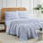 Winter Brush Floral Microfiber Sheet Set Easy Care and Wrinkle Resistant-1659936865-1659936890