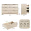 120 cm W Chest of 6 Drawers