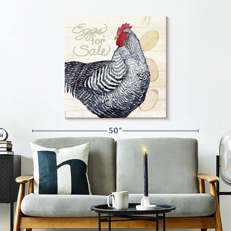 Poulet Brampt Life On The Farm, H 30 po x l 30 po
