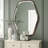 Monroe Street Wood Flat Wall Mirror