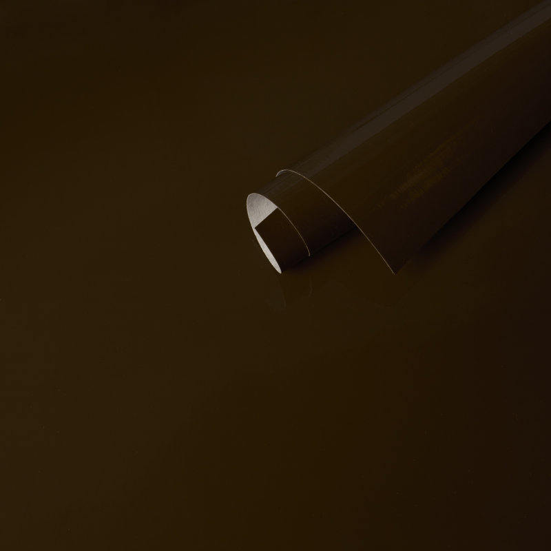 Ace Faux Lacquer Performance Vinyl Wallpaper, Mocha