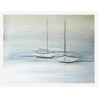 «Two Sails at Rest», reproduction de photo sur toile
