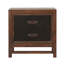 Table de chevet en bois massif Dinahlee