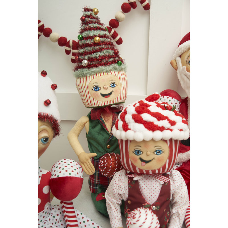 Figurine de poupée Peppermint Paul Joe Spencer Gathered Traditions