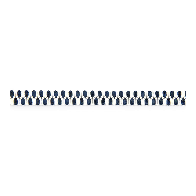 Isola Playa Gimp Braid Fabric, Indigo