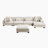 Hulett Modern & Contemporary 4-Piece Modular Sectional Sofa - Reversible Chaise for Flexible Layout, Reversible Cushions with Removable Covers-1837100863-1833666549