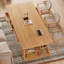 Bureaux rectangulaires en bois massif 70,87 "Burlywood-107962434