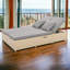 Chaise longue d'extérieur en osier 2 places-2043774986