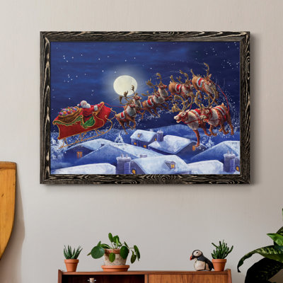 " Rooftop Ride " Painting Print