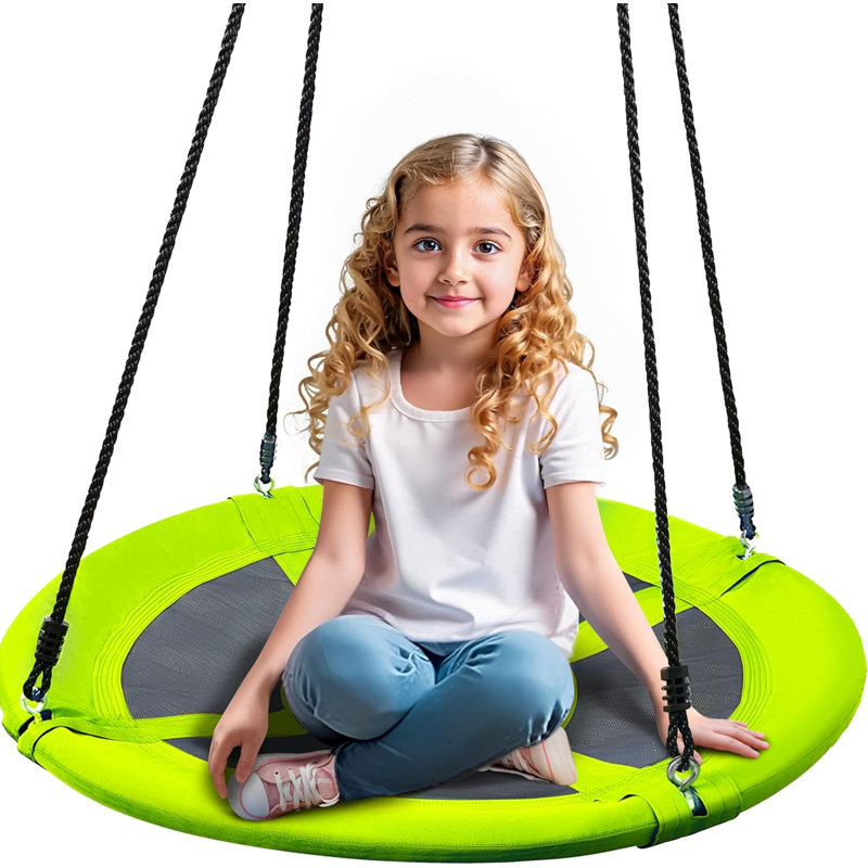 Saucer Tree Swing Set, Green