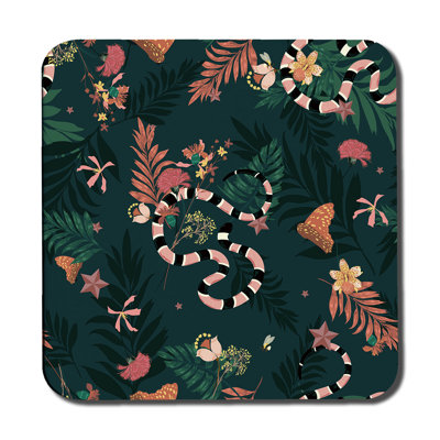 Square 6 Piece Coaster Set