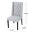 Chaise de salle à manger rembourrée Toshia-100537566