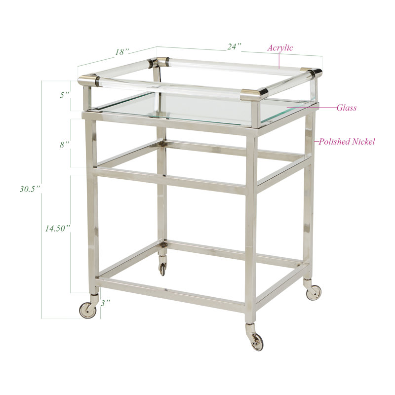 Abiah Bar Cart
