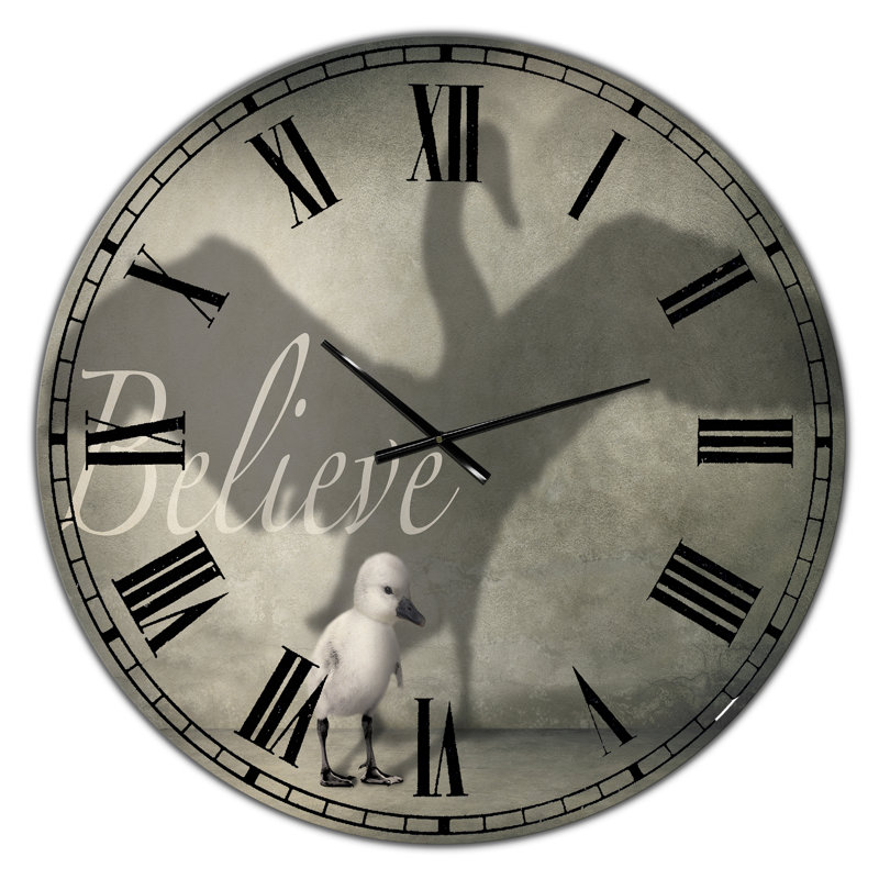 Horloge murale Believe Shadow IV - Large Cottage, Moyen