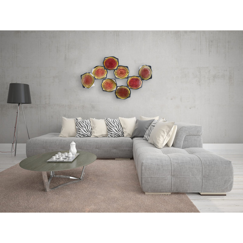 Lily Pads wall sculpture
