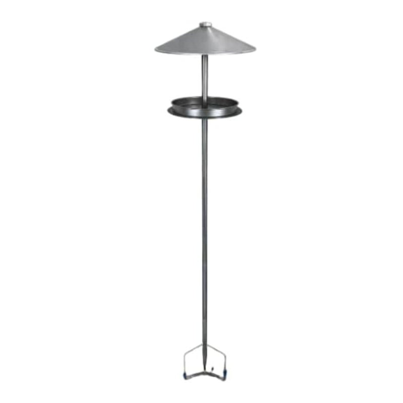 Metal Bird Feeding Stand