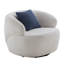 Fauteuil demi-tonneau pivotant, fauteuil simple