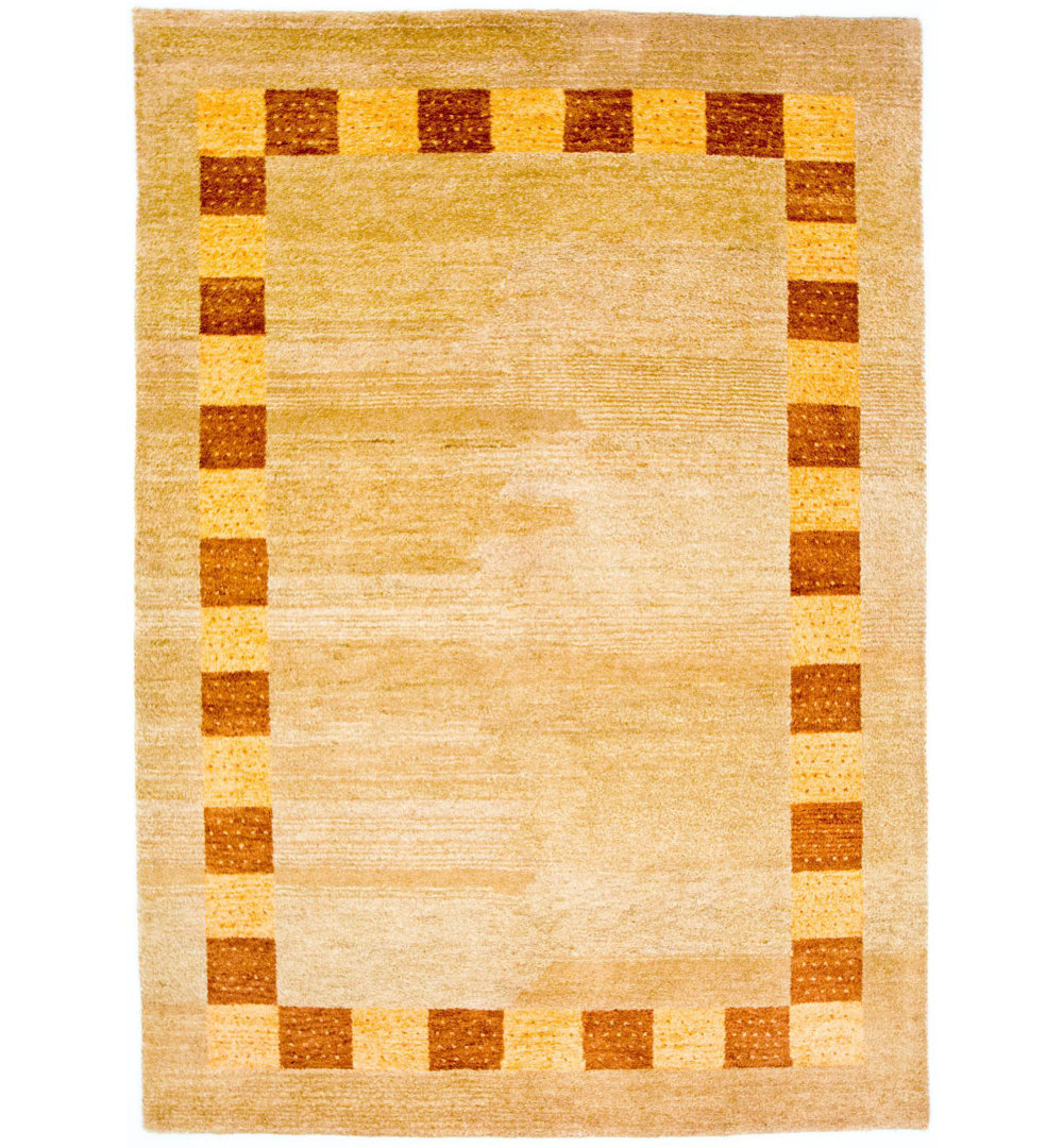 Tennyson Hand Hooked Wool Brown Indoor/Outdoor Rug