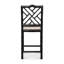 Tabouret de comptoir Brighton, noir antique