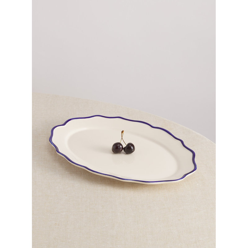 Jane Handpainted Oval Platter
