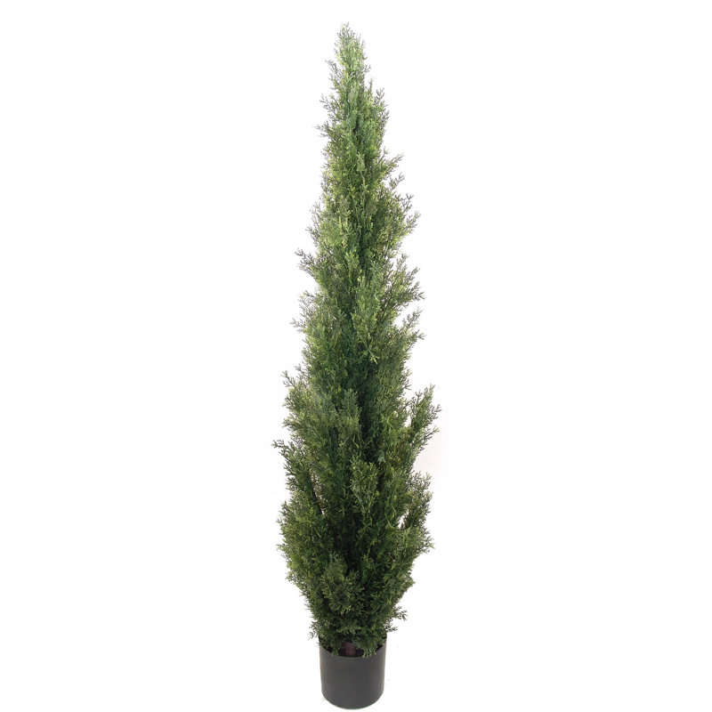 5 Feet Tall Artificial Cedar Tree in Pot