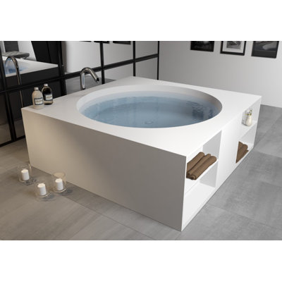 1750mm x 170mm Soaking Acrylic Bathtub