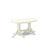 9 Piece Dining Room Table Set Includes an Oval Kitchen Table with Butterfly Leaf and 8 Dining Chairs, Linen White-1081428737-1081428748