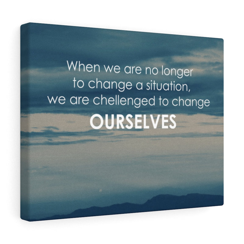 When We Are No Longer - Wrapped Canvas Print