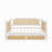 Traditional Rattan Daybed With Dual Drawers For Space Optimization
