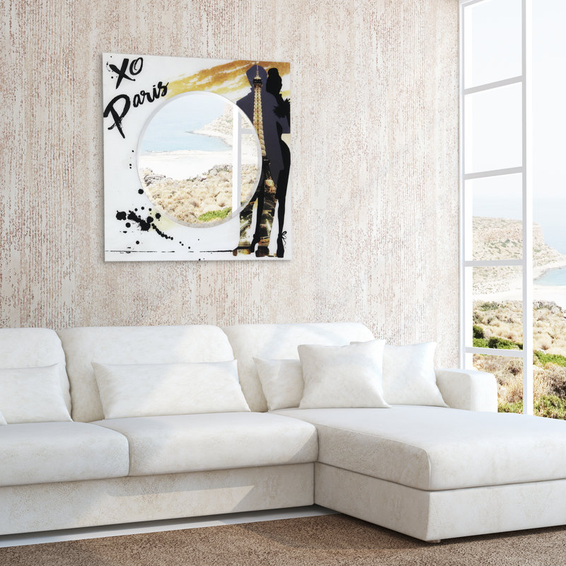 Brooksland Glass Square Mirror