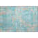 Premium Machine Washable Prisco Teal Rug