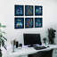 6 Piece Wrapped Canvas Wall Art