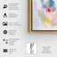 Couleurs abstraites dans la neige II - peinture sur toile-50778814-50778815