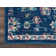 Tapis oriental bleu / rose Dreya