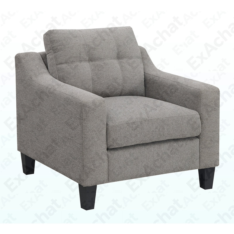 Fauteuil d'appoint gris