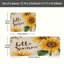 Hello Sunflower, 2 tapis de cuisine antidérapants