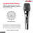 5 Core Mic Karaoke Dynamic Handheld XLR Microphone Professional Vocal Recording Live Stage Singing