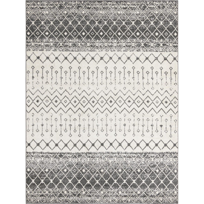 Abstract Indoor Rug, Rectangle 10' x 13'