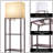 Allande 62.01'' Black Traditional Floor Lamp