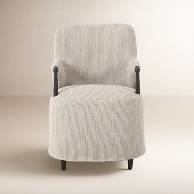Brently Linen Oak Armchair