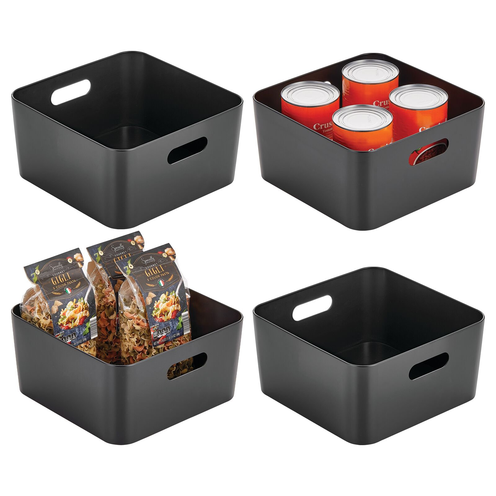 MDesign Metal Food Storage Container Sets Wayfair mdesign-metal-food-storage-container-sets-wayfair