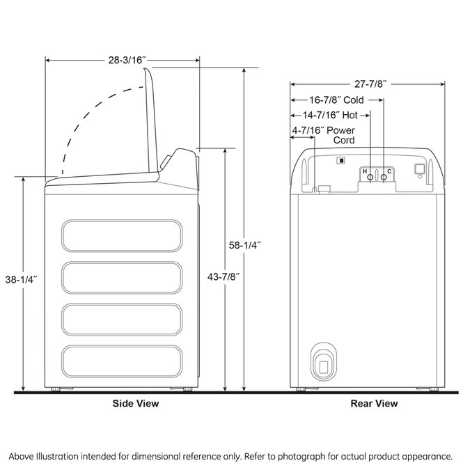 GE Profile 5.3 Cubic Feet Energy Star High Efficiency Smart Top Load Washer