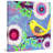 'Bird On Branch' by Jill Lambert Print on Wrapped Canvas-17682520