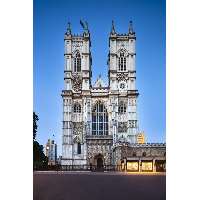 Westminster Abbey In London by MichaelUtech - Wrapped Canvas Print, 91cm H x 61cm W