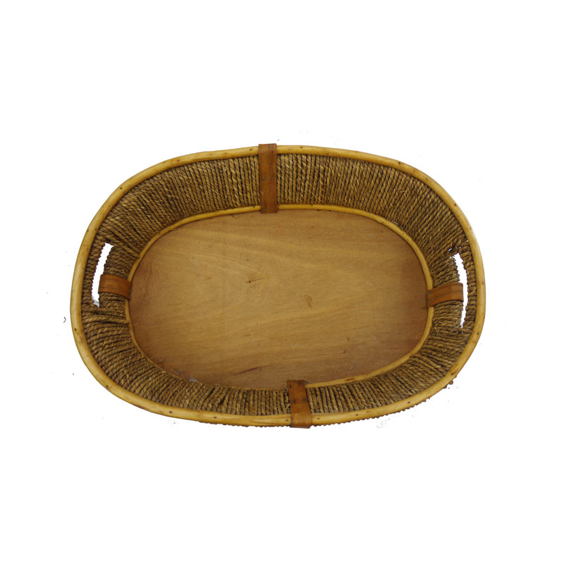 Panier ovale miel, Brun