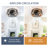 Otylia 19.7'' Farmhouse Reversible Caged Ceiling Fan with Light Kit and Remote-906797991