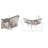 Lizarraga 10-Light Transitional Iron Chain Chandelier 
