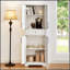 Buffet de 68 pouces de hauteur multifonctionnel, grande capacité de rangement pour le salon, la chambre à coucher et le bureau, solution de mobilier polyvalente et élégante-1416111227