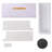 Faucet Mat Set of 2 for Kitchen & Bathroom Sink | 23.6” x 4” White Diatomite Stone Drying Mat, Super Absorbent Fast Drying Sink Splash Guard & Counter Protector