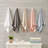 Cotton Waffle Jacquard Antimicrobial Bath Towel 6 Piece Set-2030078540